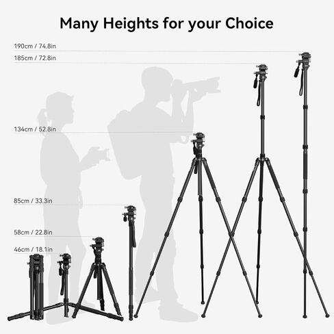 SmallRig CT150 Travel Video Tripod Kit - 4937 in Saudi Arabia