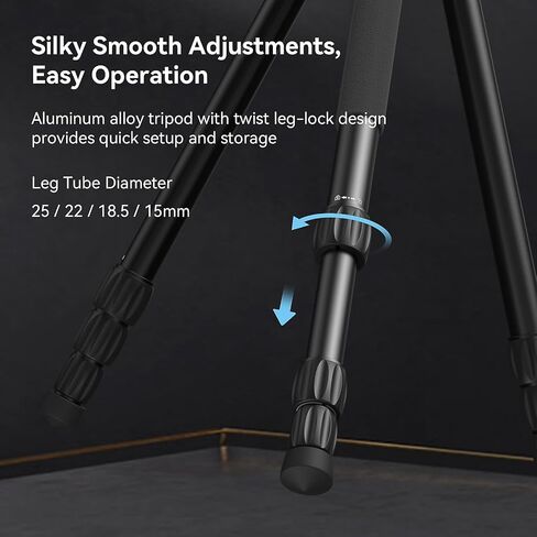 SmallRig CT150 Travel Video Tripod Kit - 4937 in Saudi Arabia