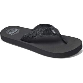 REEF Smoothy Men's Beach Flip Flop, Soft Woven Strap Made From 100% Recycled PET