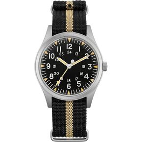TACTICAL FROG Militado ML07 VH31 36mm Military Mens Watch 10 ATM Waterproof Analog Watches for Men and Women C3 Green Luminous Unisex Wristwatch