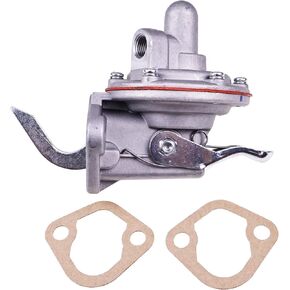 ZTUOAUMA Fuel Lift Pump 3637286M91 4222107M91 with Gaskets for Massey Ferguson MF Perkins 4.203/4.318 70 80 285 698 1080 1085 155 165 255 260 298 302 30 50 3165 560 595