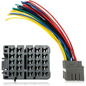 Door Connector Pigtail Harness Front Driver or Passenger Compatible with Honda Civic EK CRV Prelude Acura Integra Prelude