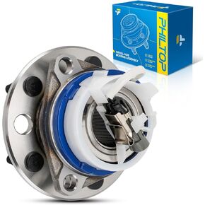 PHILTOP 513087 Front Wheel Bearing Fit for Buick Lesabre 1991-1999, Cadillac DeVille 1992-1996, Oldsmobile 88 1992-1999, Pontiac Bonneville 1992-1999, 5 Lugs Wheel Hub Assembly W/ABS