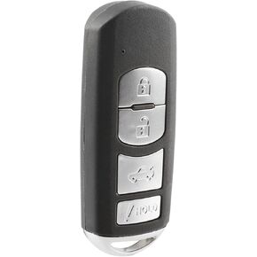 Replacement For 2014-2019 Mazda 6 3 Miata 4-Button Keyless Entry Remote Fob WAZSKE13D01 (Set of 2)