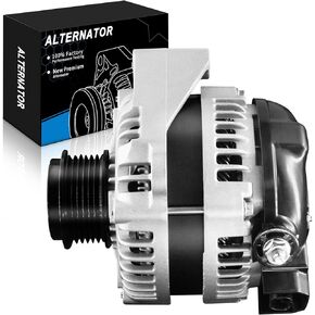 Upgraded Alternator for:-Chevy Silverado 2014-2019, Express 2021-2022, Suburban Tahoe 2015-2020, for:-GMC Sierra 1500 2500 3500 Savana Yukon XL, 12V 150Amp 6Grooves, Replacement OE# 84143543