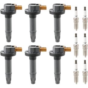 UF646 Ignition Coil Spark Plug Fit for Ford Explorer Expedition Flex F150 Taurus Transit 150 250 350 HD Police Interceptor Sedan Utility for Lincoln MKS MKT Navigator 2011-2020