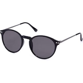 Trendy Retro Men's and Women's Sunglasses with Metal Rivets-Ultra Lightweight, Unique Stylish Design, UV Protection