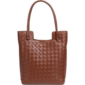 Large Capacity Shoulder Bag for Women Formal Vegan Leather Handbags Tote Bag Handmade Business Lightweight Travel Bags
