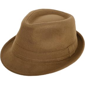 Simplicity Unisex Timelessly Classic Manhattan Fedora Hat