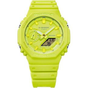 G-Shock Casio GA2100-9A9 Analog Digital Yellow Watch - Authorized Dealer