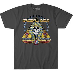 Liquid Blue Unisex-Adult Standard Grateful Dead Egypt 1978 Short Sleeve T-Shirt