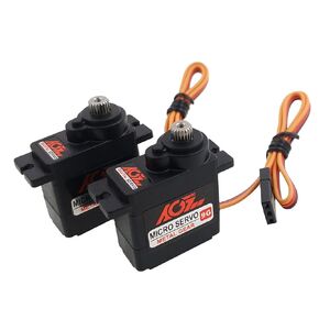 AGFRC 4KG Waterproof Mini RC-TRX4M-Servo-Motor - 0.088Sec High Speed 25T HV Digital Steering Servo for 1/18 RC Car (A19DLM)