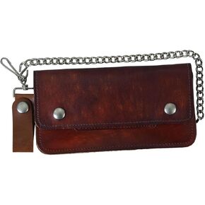 Hot Leathers (WLC2010 BROWN, 4") Tri-Fold Wallet