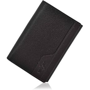 SKYLE Mens brown Trifold Wallet RFID protection