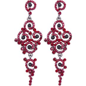 Vijiv Gatsby Earrings Art Deco Vintage 1920s Flapper Jewelry Accessories Party in Kuwait