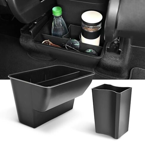 KVR Compatible with 2021-2023 3/Y Center Console Organizer Flocked Storage Armrest Hidden Cubby Drawer Storage Box Custom Set (3 PCS) in Saudi Arabia