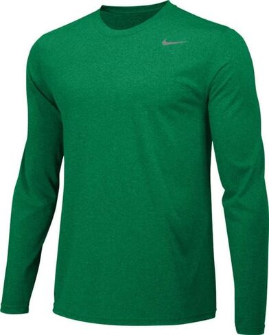 Nike Men's Legend Long Sleeve Tee (3XLarge, Bright Green) in Saudi Arabia