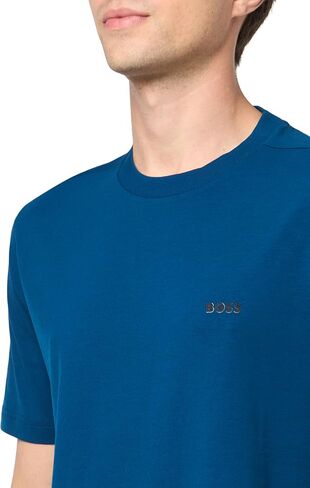 BOSS Men's Contrast Logo Cotton Stretch T-Shirt in Saudi Arabia