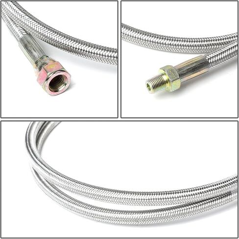 DNA MOTORING 5FT 4AN Push Lock Fuel Line Hose NBR Rubber, 1/4" ID 5 Feet/1.52m 300PSI Pressure,for Automotive Fuel Systems Engines,NBR-02-5FT in Saudi Arabia