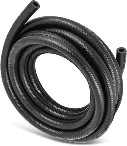 DNA MOTORING 5FT 4AN خرطوم خط الوقود بقفل دفع NBR مطاط، 1/4 بوصة معرف 5 أقدام/1.52 متر ضغط 300 رطل لكل بوصة مربعة، لمحركات أنظمة وقود السيارات، NBR-02-5FT in Saudi Arabia