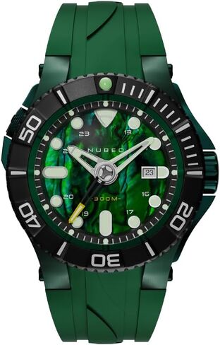 Nubeo Men's 54mm Manta Automatic Limited Edition Watch with Silicone Strap NB-6054 in Saudi Arabia
