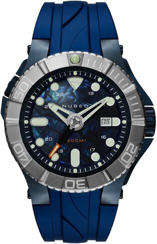 Nubeo Men's 54mm Manta Automatic Limited Edition Watch with Silicone Strap NB-6054 in Saudi Arabia