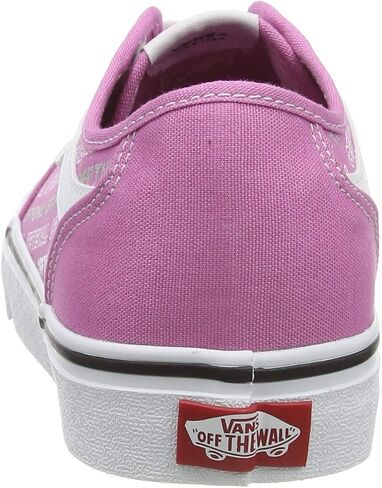 Vans Women's Low-Top Trainer Sneaker, Cheetah Stripe Black White, 7 in Saudi Arabia