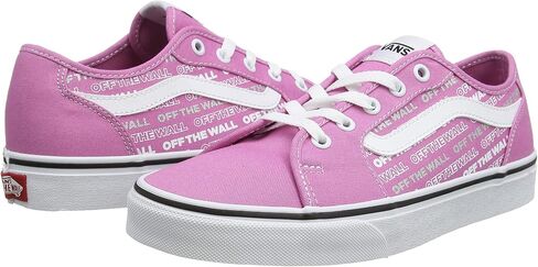 Vans Women's Low-Top Trainer Sneaker, Cheetah Stripe Black White, 7 in Saudi Arabia