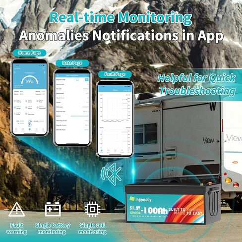 بطارية 6V 6Ah LiFePO4 بطاريات ليثيوم فوسفات الحديد القابلة لإعادة الشحن 6 فولت لإضاءة الطوارئ، الفانوس، سيارة ركوب الأطفال، وحدة تغذية ألعاب الغزلان، مغذيات الحيوانات الأليفة (Smar BMS) in Kuwait