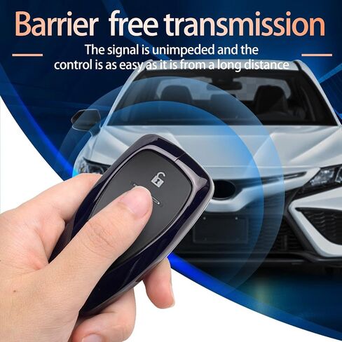 Black zinc Alloy Smart Key Case Cover Compatible with Chevrolet 2017-2021 Chevy Malibu Camaro Cruze Traverse Sonic Volt Bolt Equinox 2&3&4&5 Button Keyless Car Remote Accessory in Saudi Arabia