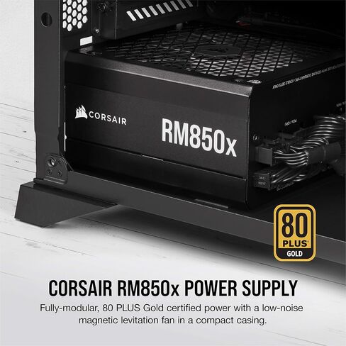 CORSAIR RM1000x Fully Modular Low-Noise ATX Power Supply – ATX 3.1 Compliant – PCIe 5.1 Support – Cybenetics Gold Efficiency – Native 12V-2x6 Connector – Black in Saudi Arabia