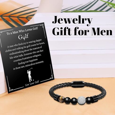 Leather Bracelet Birthday Gifts For Men: To My Man Bracelet Infinity Knot Love You Forever Gifts For Him - Inspirational Mens Leather Bracelet Cool Anniversary Christmas Valentines Fathers Gift Ideas in Kuwait