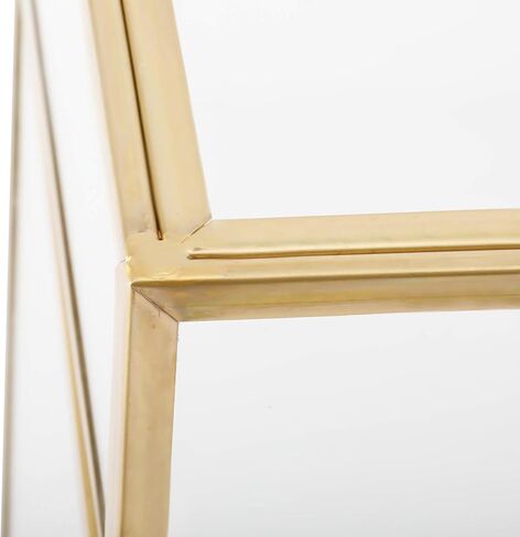 HighFree Glass Card Box, Large Clear Card Box for Wedding Receptions, Decorative Storage Box for Baby Shower, Birthday Party, Bridal Shower (With Slot, Gold) in Kuwait