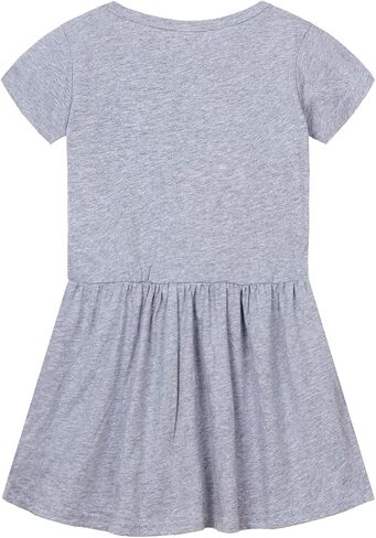 Mud Kingdom Little Girls Short Sleeve Dress Happy Easter Cute Bunny Casual Cotton Dress in Saudi Arabia