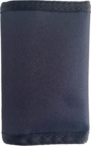 Sprocket Compact Nylon Trifold Wallet with Zippered Pocket (Navy) in Kuwait
