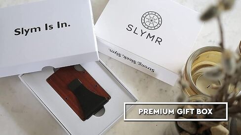 – Sloan - Minimalist Slim Wallet for Men – RFID Blocking – Metal Wallet With Money Clip – Carbon Fiber Front Pocket Wallet in Saudi Arabia