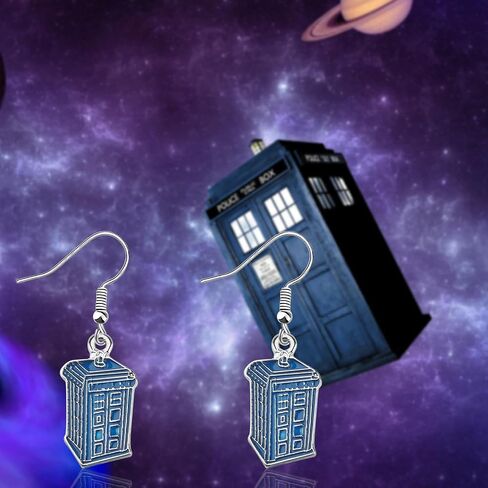PLITI Dr Who TV Show هدية مستوحاة من Dr Who Lover Gift Police Box Ears لمحبي المسلسلات التلفزيونية in Kuwait