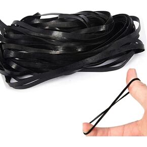 50Pcs Recorder Rubber Belts, Cassette Recorder Repair Rubber Belts 40-135 MM (4MM Width)