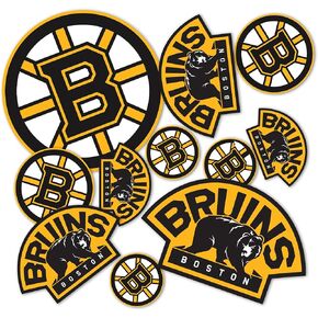 ملصق صبار الصحراء بوسطن بروينز فريق NHL دوري الهوكي الوطني ملصق حائط من الفينيل‏ للكمبيوتر المحمول زجاجة ماء سجل قصاصات السيارة (النوع 1-1)