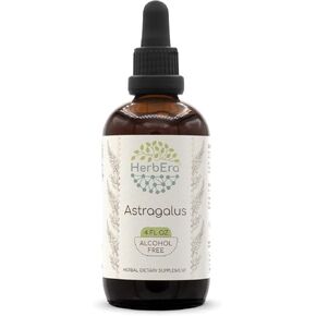Astragalus B60 Alcohol-Free Herbal Extract Tincture, Concentrated Liquid Drops Natural Astragalus (Astragalus membranaceus) Dried Root (2 fl oz) in Kuwait