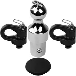 60692 Puck System Gooseneck Hitch Ball Kit Compatible with Ford F-250 F-350 F-450 Super Duty, Chevrolet Silverado 2500 HD 3500 HD, GMC Sierra 2500 HD 3500 HD, Nissan Titan XD (97002002)