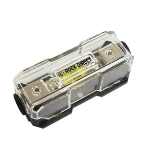 RD in-line Mini ANL Fuse Holder, 4-8 Gauge AWG in-Line Waterproof AFS Fuse Holder Auto Parts, Automotive, Marine, Industrial Inline Fuse Holders for Car Audio Amplifier(100A Fuse Included)