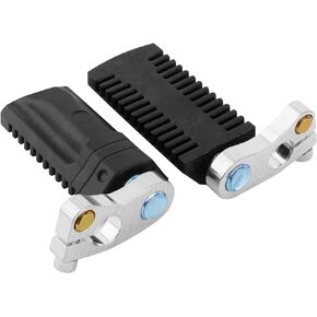 QAZAKY Foot Pegs Rest Footpegs Footrests for 43cc 47cc 49cc Pocket Pit Dirt Bike Mini Moto Quad ATV Kids Minimoto