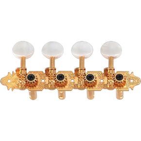 Golden Gate M-123 A-Model Mandolin Tuners - 2 Planks (4+4) - Gold