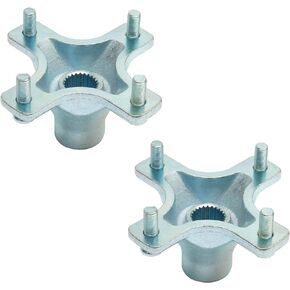 Wheel Hubs Rear Left and Right 2pcs Compatible with Honda 1983-1987 ATC200X, 1999-2008 TRX400EX Sportrax 400 2X4 & More