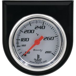 Equus 5242 2" Mechanical Water Temperature Gauge, White