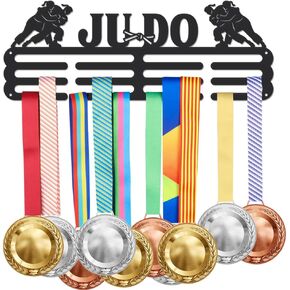حامل ميدالية الجودو النسائية من سوبردانت، رف عرض ميداليات رياضية لأكثر من 60+ ميدالية، حامل عرض شريطي مثبت على الحائط، حامل شماعات ديكور، خطاطيف حديدية، هدايا للأم، لاعبات الجودو in Kuwait