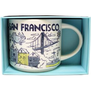 Starbucks Been There Series San Francisco,Ceramic Mug, 14 Oz