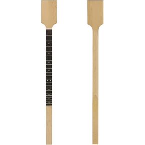 Guitar Neck for 3 or 4 String Cigar Box Guitar 21 Fret 25.5" Scale Maple Neck Rosewood Fretboard Replacement 91 cm/35.8inch