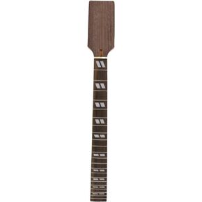 Unfinished Guitar Neck 22 Fret 24inch Rosewood Fretboard Dot Inlay Paddle Head for DIY guitar project parts